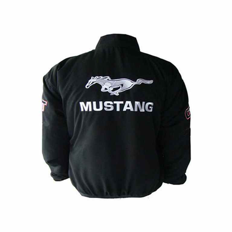 Ford Mustang 40th Black Racing Jacket