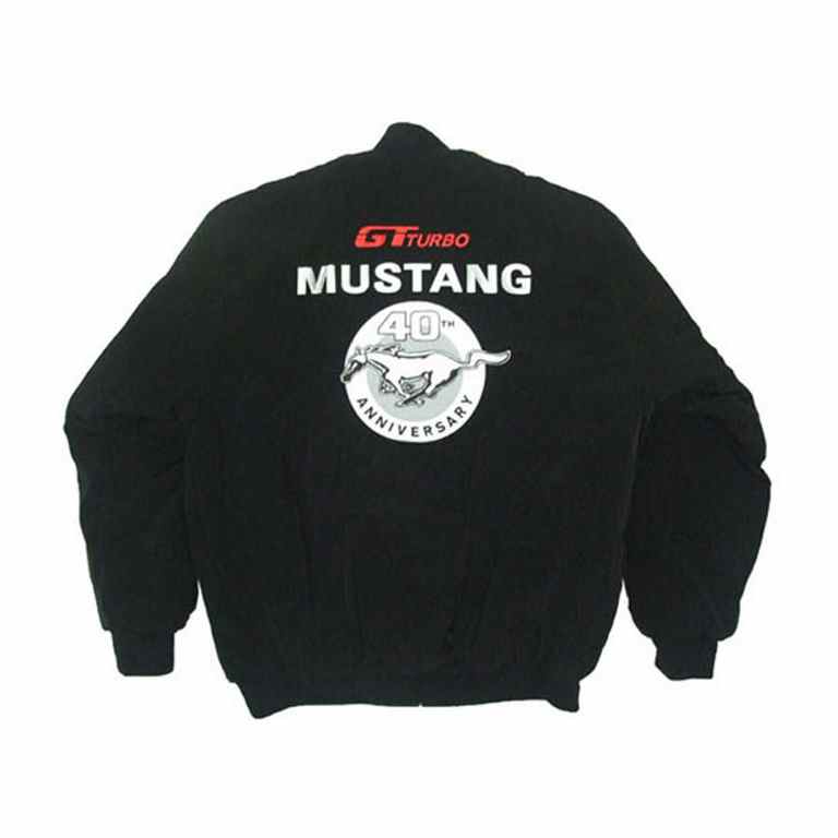 Ford Mustang 40th anniversary Black Racing Jacket – Jackets and Shirts