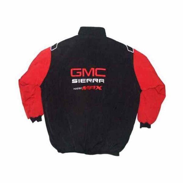 GMC Sierra Vortec Max Black & Red Sleeves Jacket