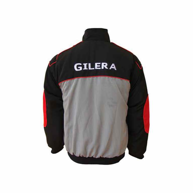 Gilera Racing Jacket Black & Gray