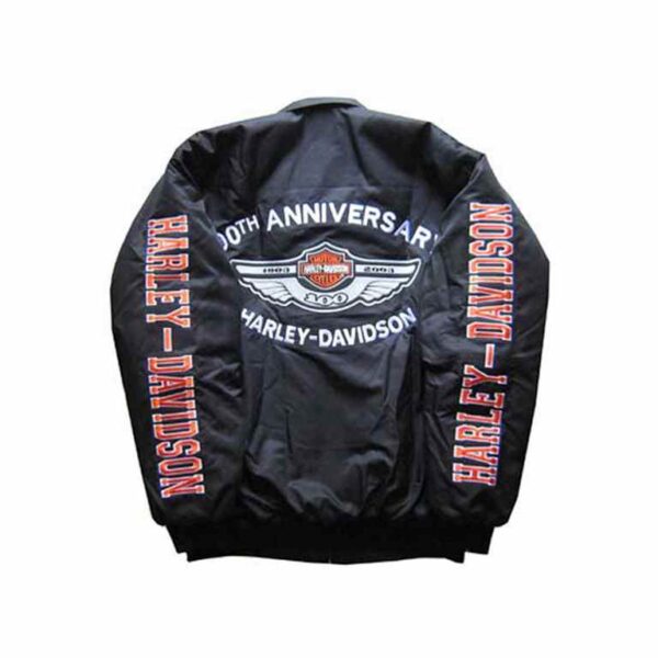 Harley-Davidson 100th Anniversary Motorcycle Jacket Black