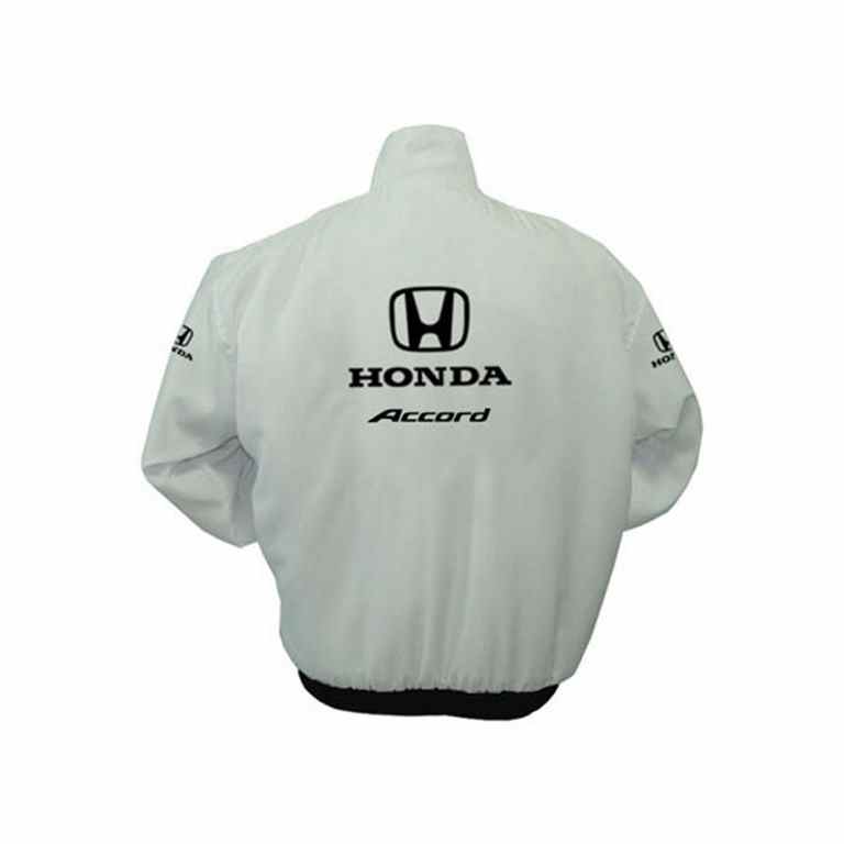 Honda Accord White Racing Jacket