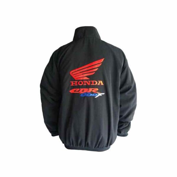 Honda CBR 600F Racing Jacket Black back