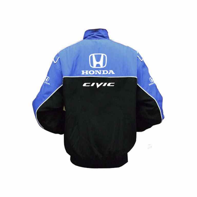 Honda Civic Blue & Black Racing Jacket