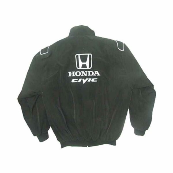 Honda Civic Racing Jacket Black