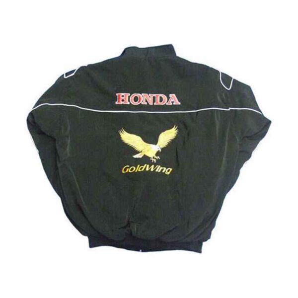 Honda Goldwing Black Racing Jacket New