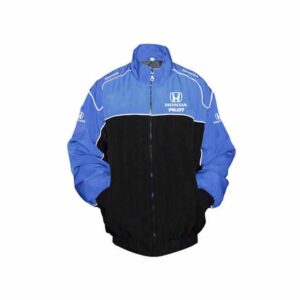 Honda Pilot Blue & Black Racing Jacket