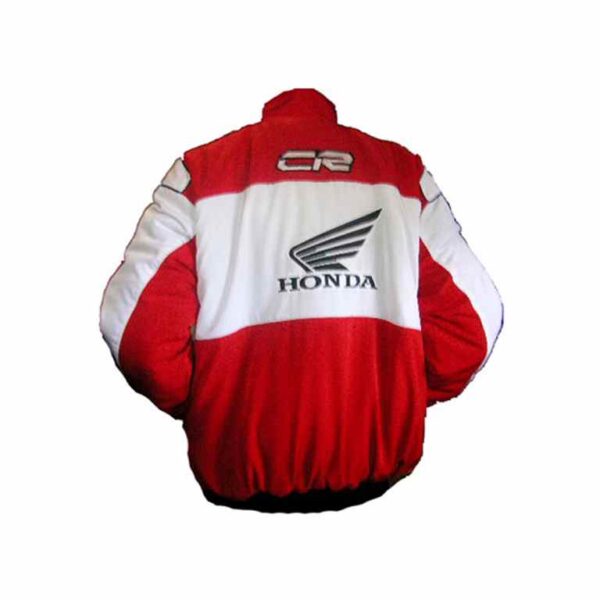 Honda Red & White Racing Jacket