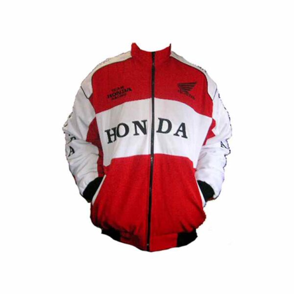 Honda Red & White Racing Jacket