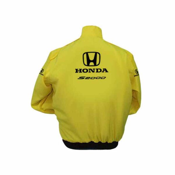 Honda S2000 Yellow Racing Jacket