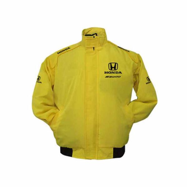 Honda S2000 Yellow Racing Jacket