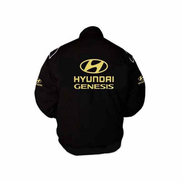 Hyundai Genesis Racing Jacket Black back