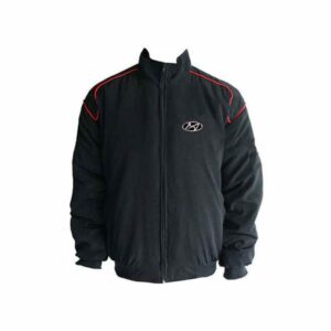 Hyundai Racing Jacket Coat Black