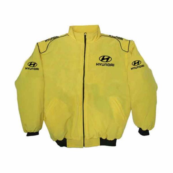 Hyundai Racing Jacket Yellow