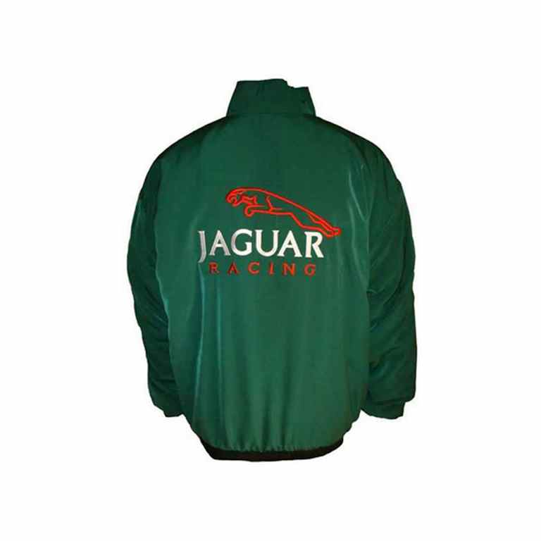 Jaguar F1 Green Racing Jacket back