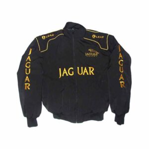 Jaguar Lear Black Racing Jacket