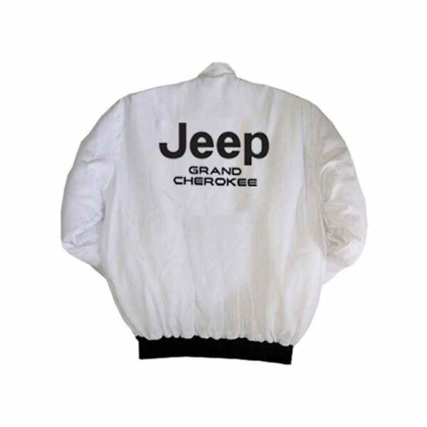 Jeep Grand Cherokee White Racing Jacket