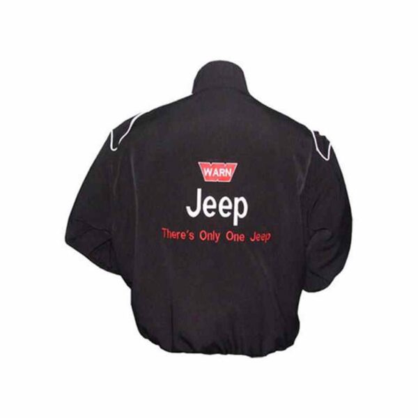 Jeep Racing Jacket Black