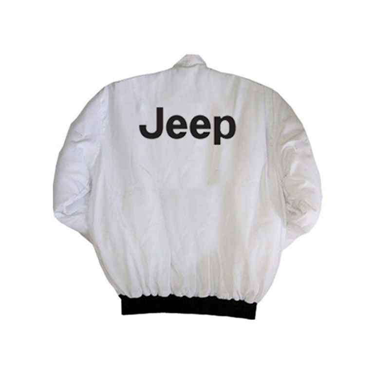 Jeep Racing Jacket White