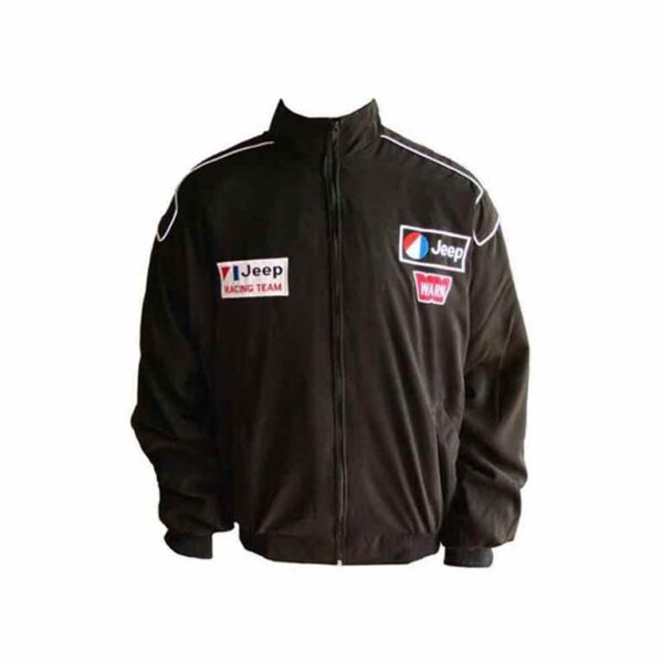 Jeep Racing Team Black Jacket back