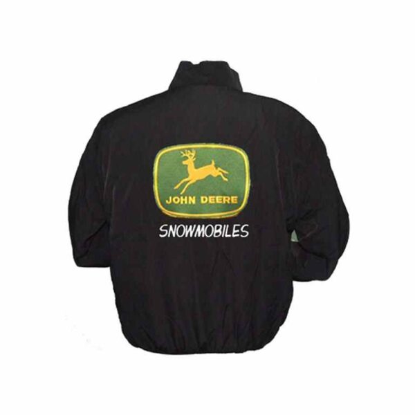 John Deere Snowmobiles Racing Jacket Black