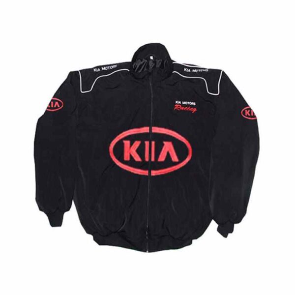 KIA Motors Racing Jacket Coat Black