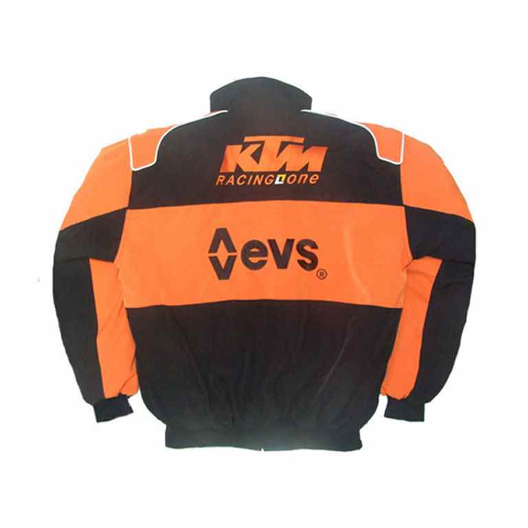 KTM Spy Motorcycle Racing Jacket Orange and Black