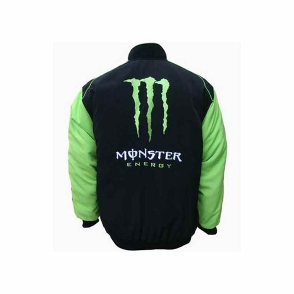 Kawasaki Energy Motorcycle Jacket Black and Green