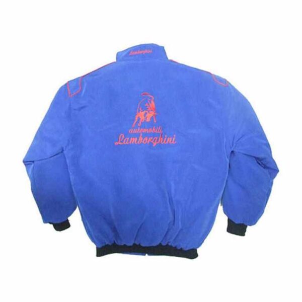 Lamborghini Racing Jacket Royal Blue