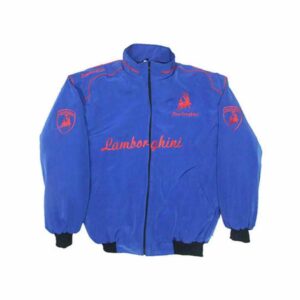 Lamborghini Racing Jacket Royal Blue