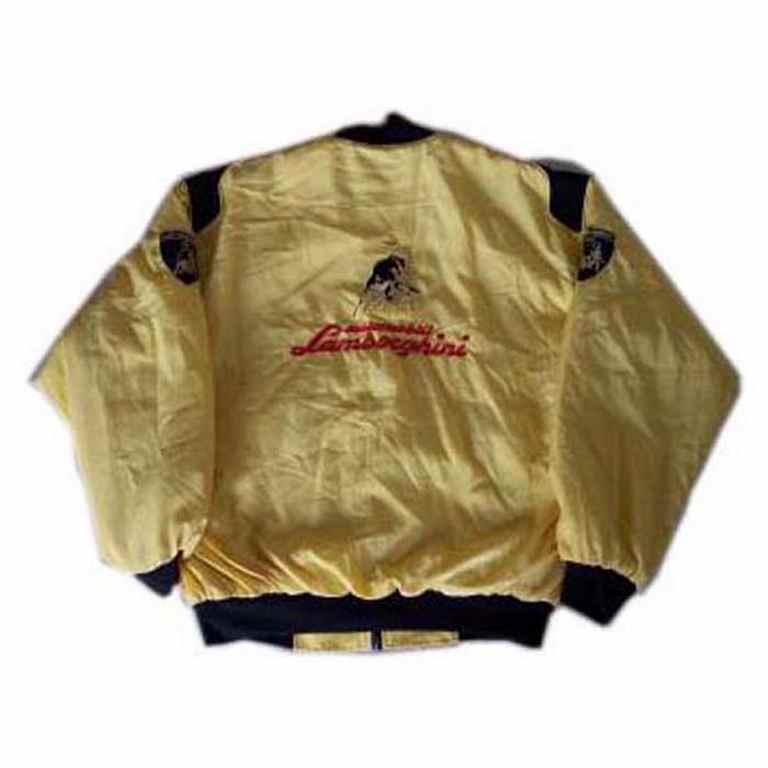 Lamborghini Racing Jacket Yellow and Black