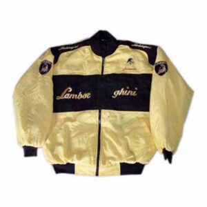 Lamborghini Racing Jacket Yellow and Black