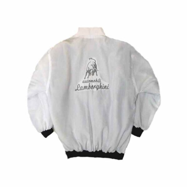 Lamborgini Racing Jacket White