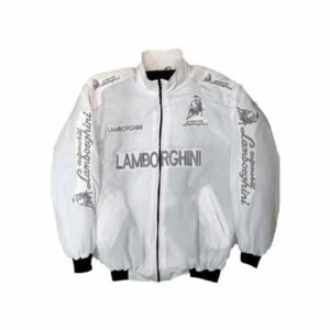 Lamborgini Racing Jacket White