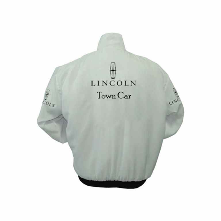 Lincoln Town Car Racing Jacket White