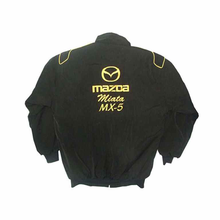 Mazda MX-5 Miata Racing Jacket Black