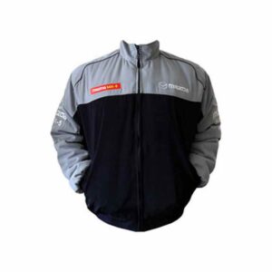 Mazda MX-5 Racing Jacket Gray and Black