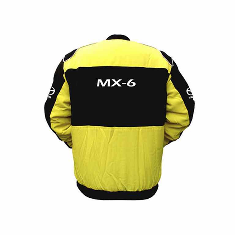 Mazda MX-6 Racing Jacket Yellow and Black