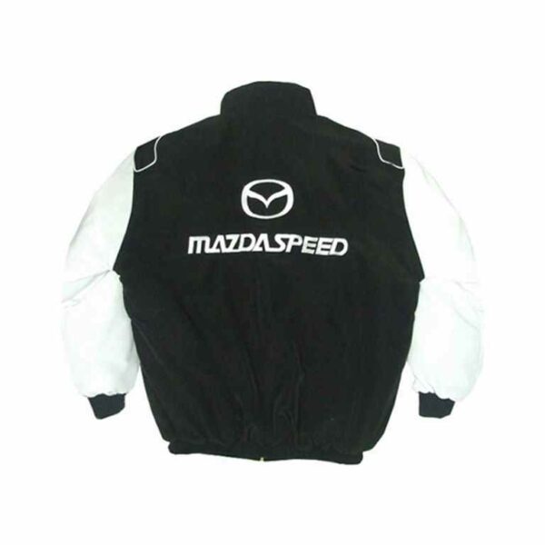 Mazda Mazdaspeed Racing Jacket Black and White