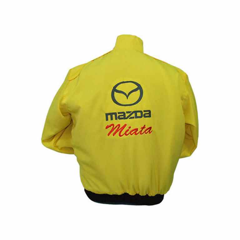 Mazda Miata Racing Jacket Yellow