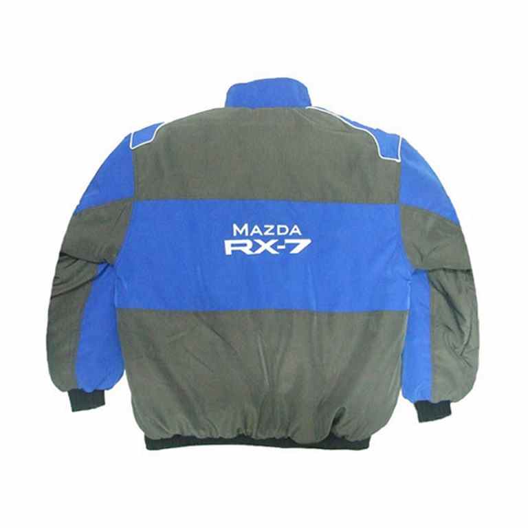 Mazda RX-7 Racing Jacket Blue and Gray