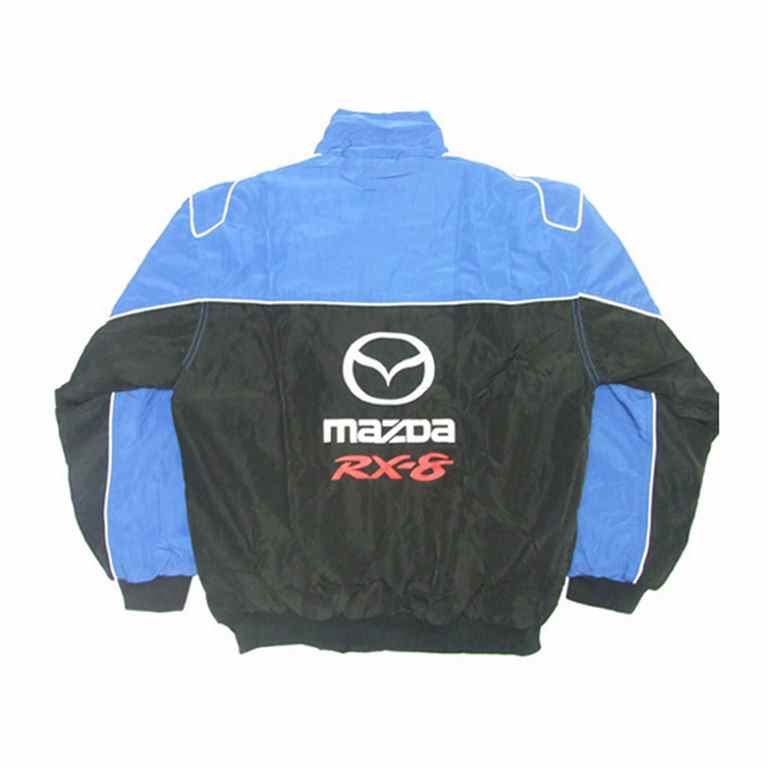 Mazda RX-8 Racing Jacket Blue and Black