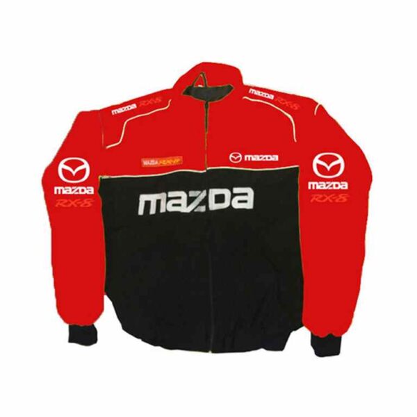 Mazda RX-8 Racing Jacket Black and Red