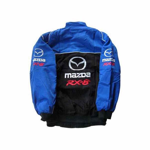 Mazda RX-8 Racing Jacket Blue and Black