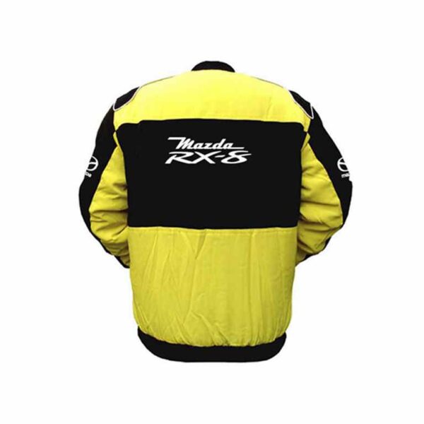 Mazda RX-8 Racing Jacket Yellow and Black