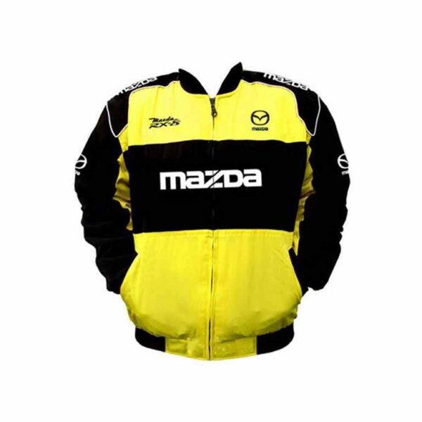 Mazda RX-8 Racing Jacket Yellow and Black