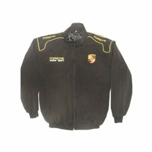 Porsche Motor Sport Racing Jacket Black