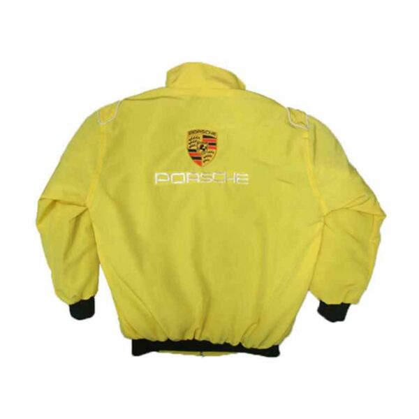 Porsche Racing Jacket Yellow