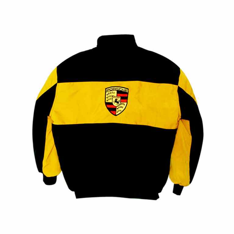 Porsche Racing Jacket Yellow and Black