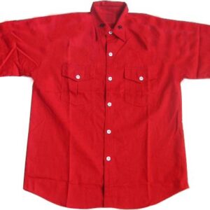 Jacketsandshirts Plain Red Racing Shirt